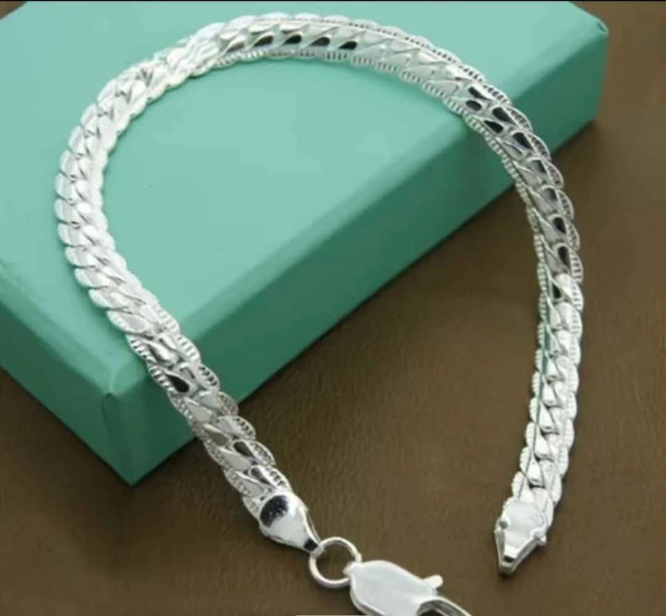Silver Plated Chain & Bracelet Set - photo 5