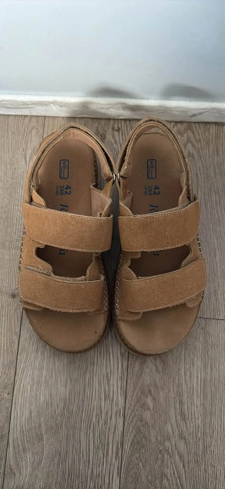 Men’s brown sandals size 42 - photo 2