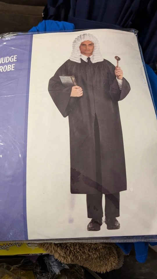 New Judges Robe Costume