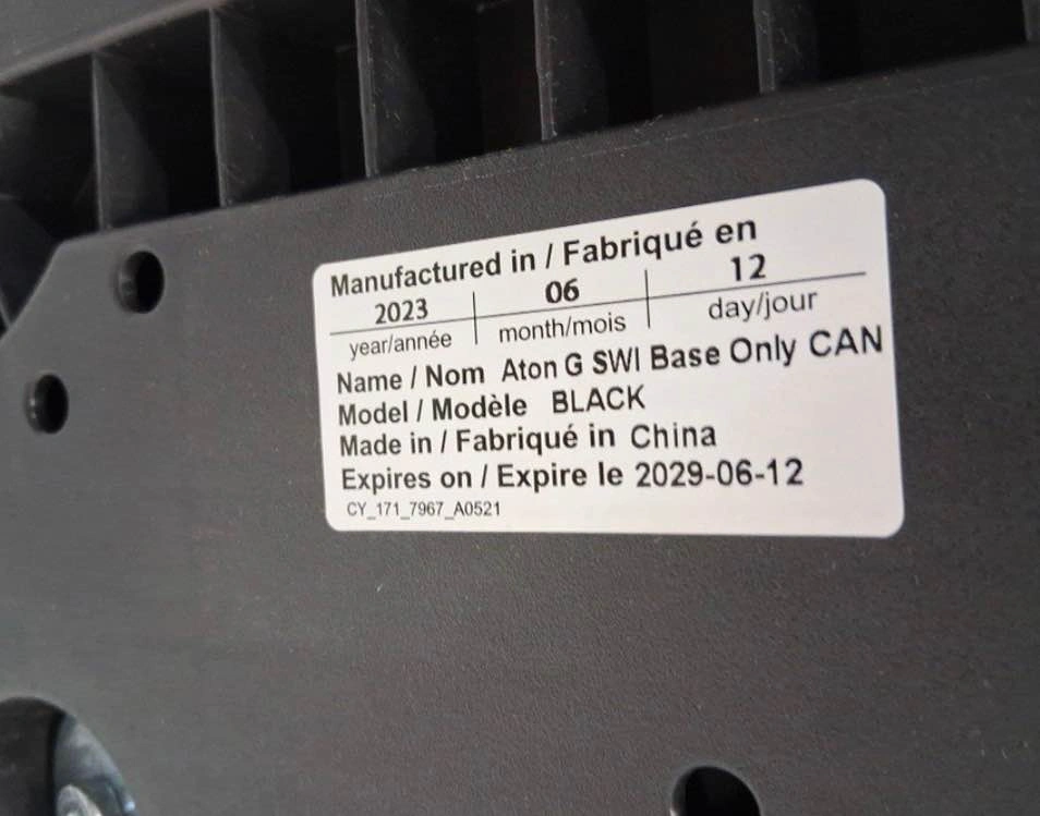 CYBEX 180 SWIVEL INFANT CAR SEAT BASE - photo 3