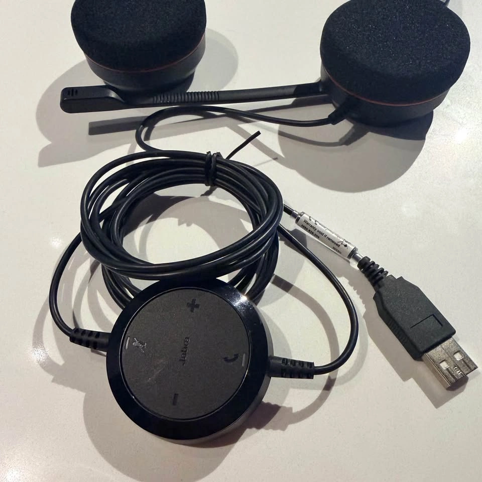 Jabra Evolve 20 USB Headset Stereo Office Work Headphones - photo 3