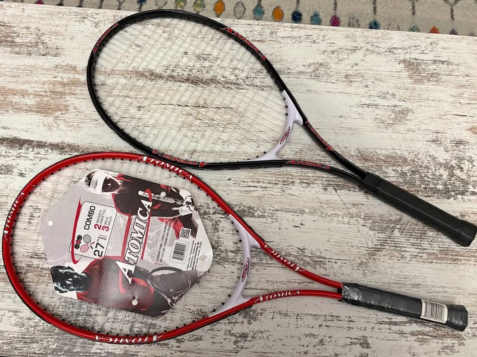 2 Atomica Tennis Rackets