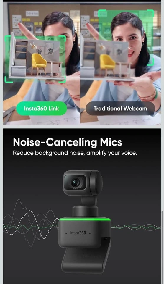 Insta360 Link PTZ 4K Webcam - photo 3