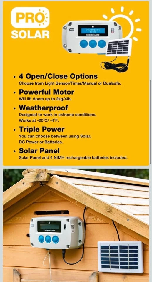 Automatic Chicken Coop Door Opener, ChickenGuard PRO - photo 3