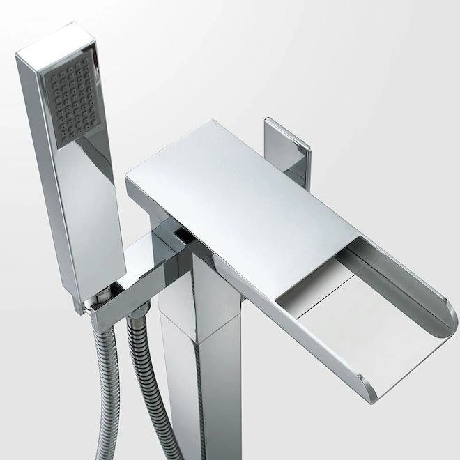 OVE Decors Infinity Chrome Bathtub Faucet with Hand Shower - photo 2