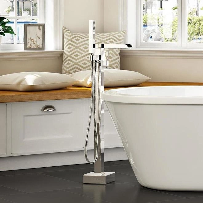 OVE Decors Infinity Chrome Bathtub Faucet with Hand Shower - photo 4