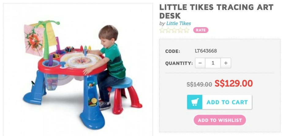 Little Tikes I'm An Artist Station (Art Desk, Table) - photo 2