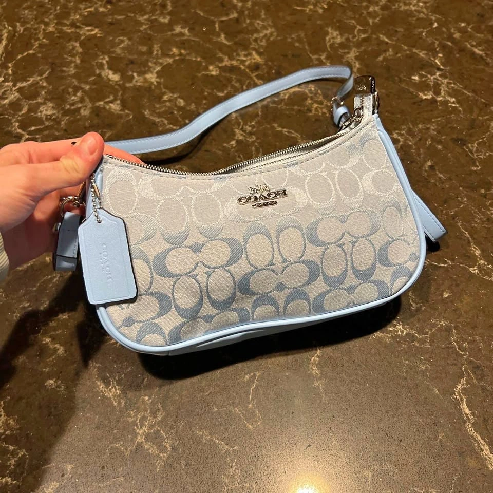 Blue Coach Purse