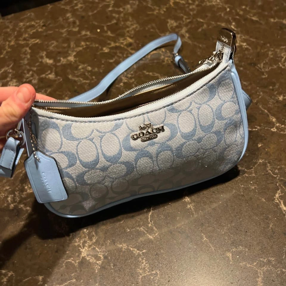 Blue Coach Purse - photo 2