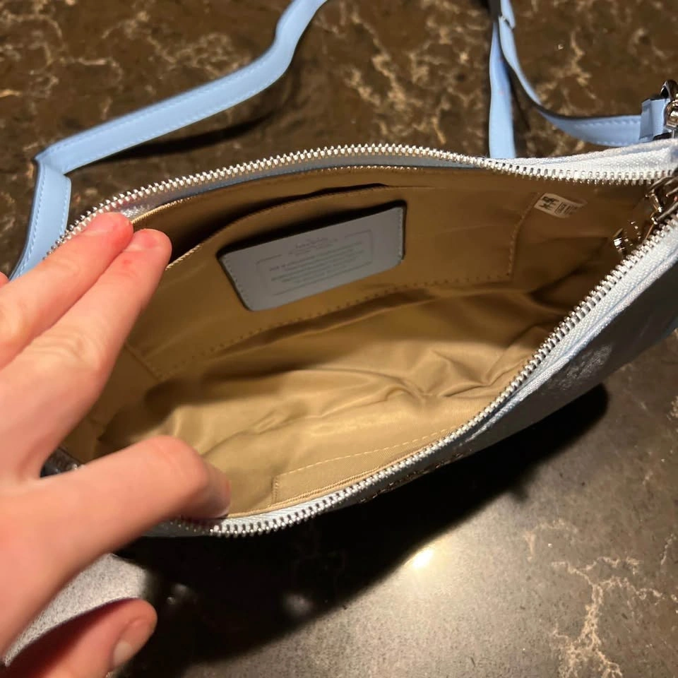 Blue Coach Purse - photo 3