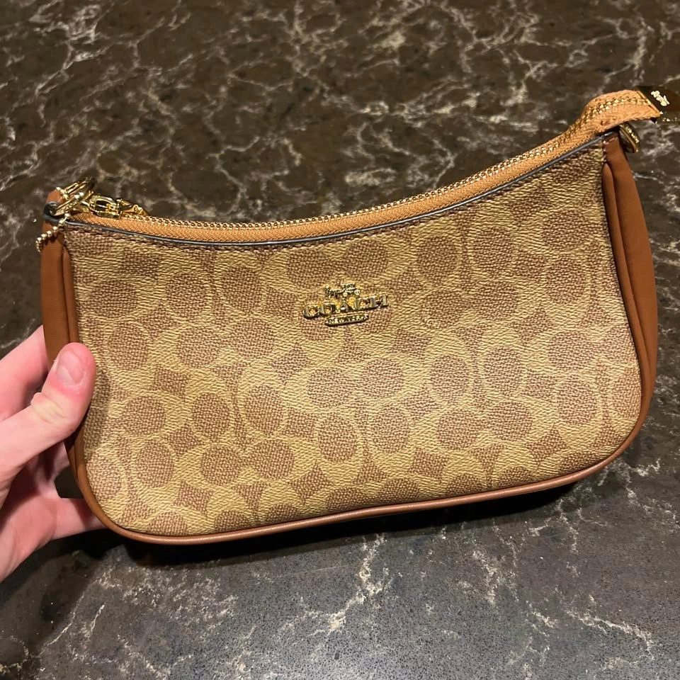 Brown coach bag - photo 2
