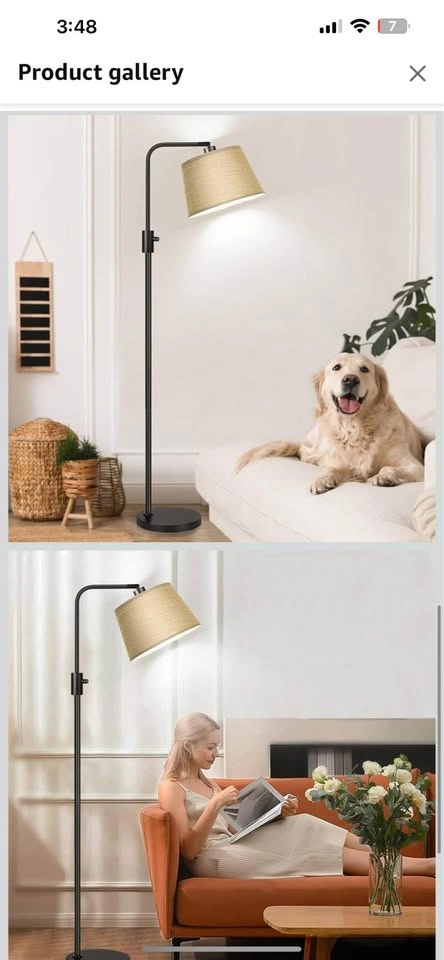 Nintiue Dimmable Arc Floor Lamp, 65" - photo 4