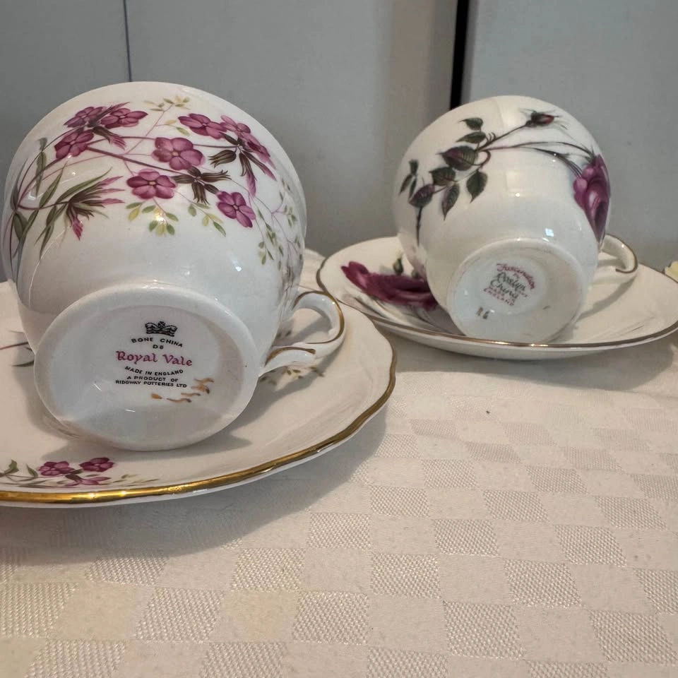 Collection of 4 China tea cups - photo 5