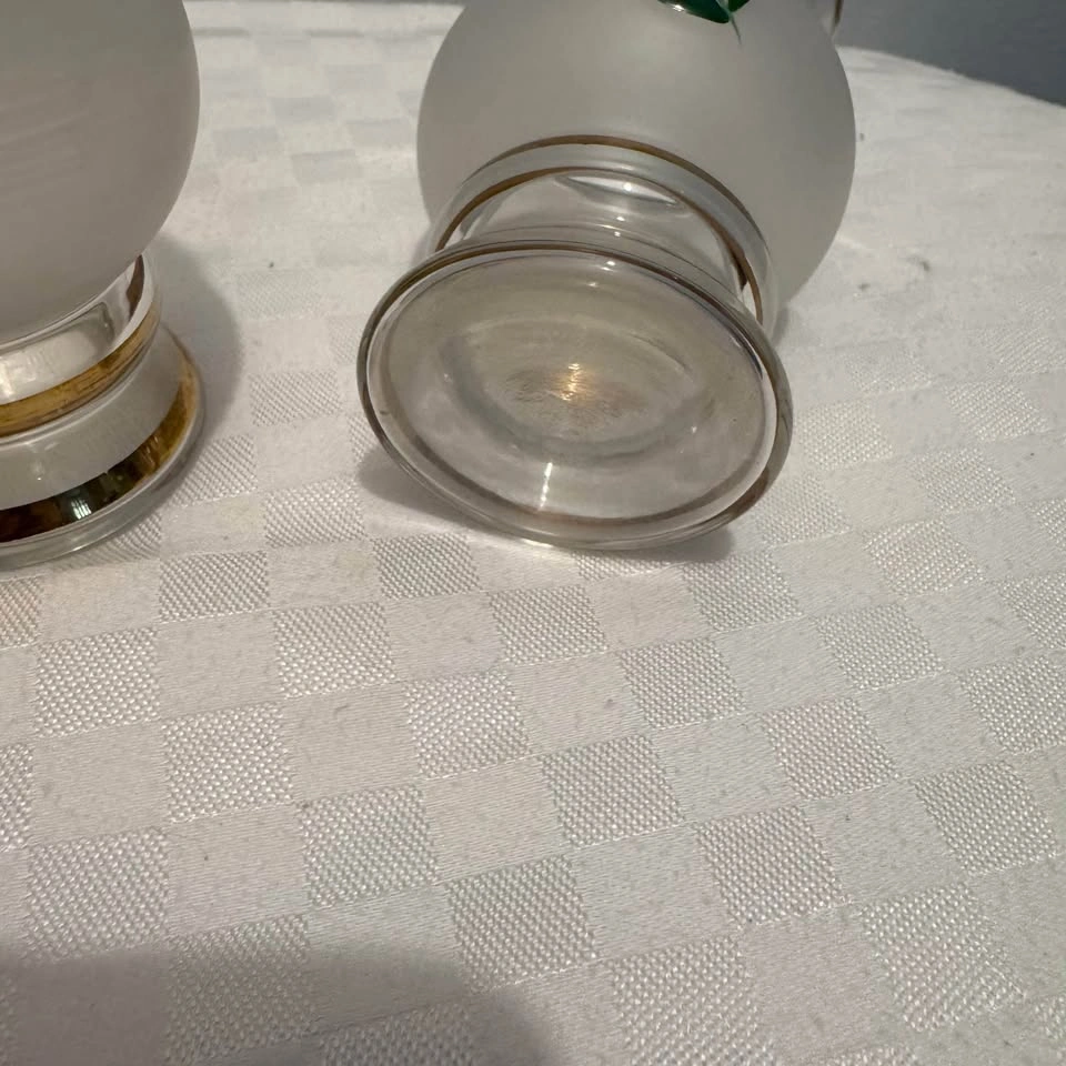 Bartlett Collins Frosted Bud Vases - Pair - photo 5