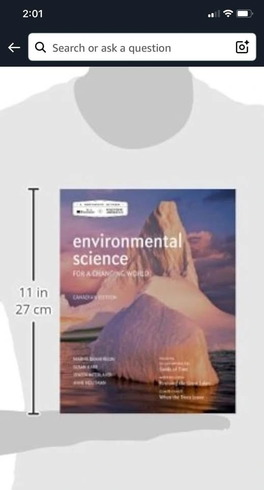 Environmental Science for a Changing World (Canadian Edition) - photo 2