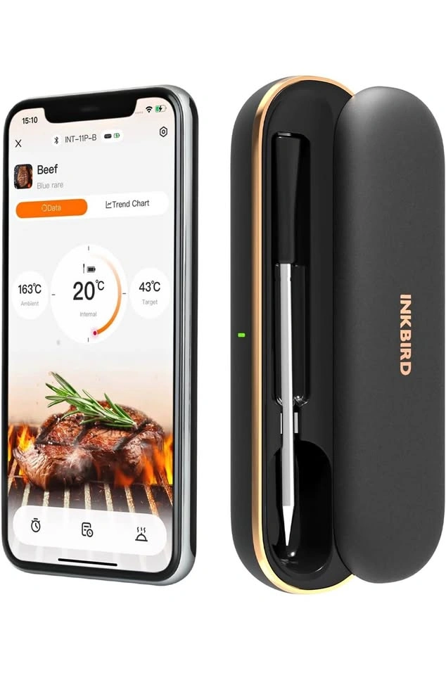 INKBIRD Wireless Meat Thermometer, 300ft Bluetooth