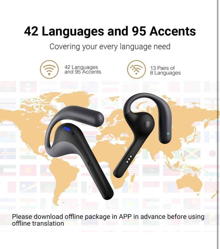 Timekettle W4 Pro AI Interpreter Earbuds (Grey) - photo 3