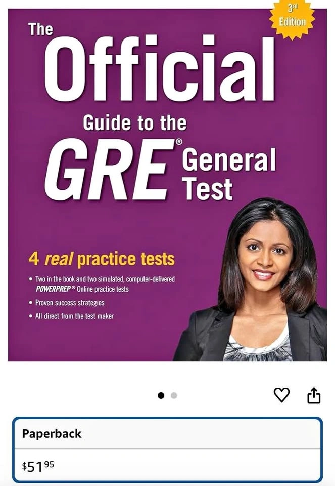 The Official Guide to the GRE General Test, Third Edition