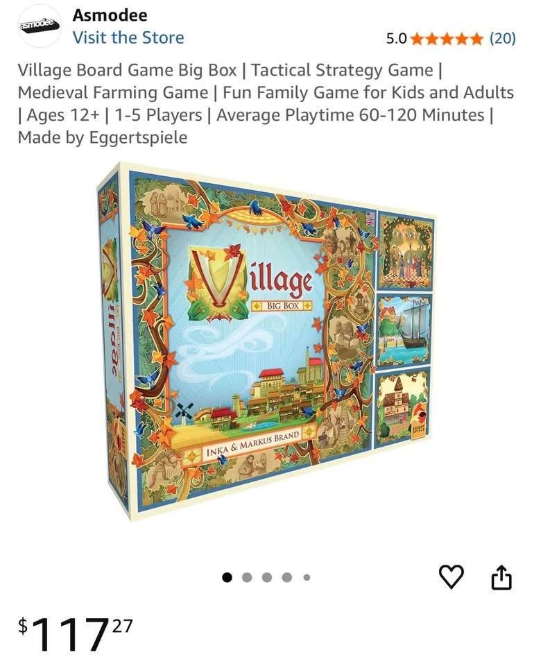 Village Board Game Big Box - photo 2