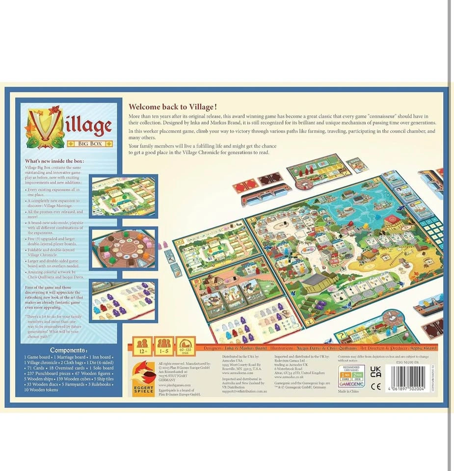 Village Board Game Big Box - photo 3