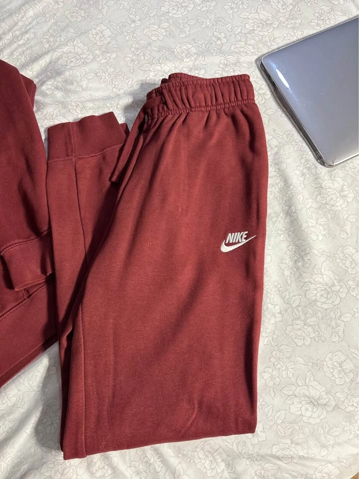 Maroon Nike Tracksuit - photo 4