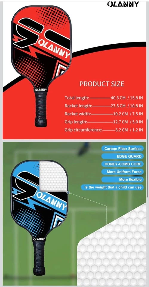Graphite Pickleball Paddles 4 Pack - photo 3