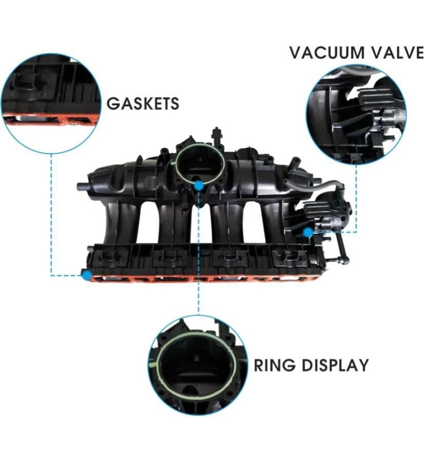 Upper Intake Manifold without Solenoid Valve & Sensor - photo 3