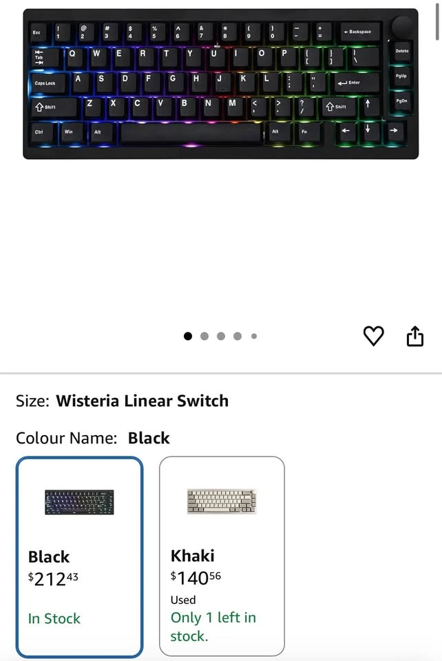 EPOMAKER P65 Wireless Aluminum Gaming Keyboard - photo 2