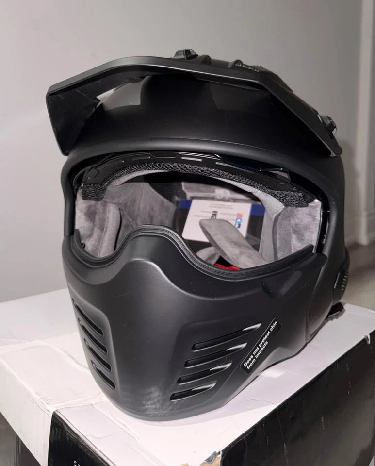 ILM Open Face Motorcycle Helmet - 2XL - photo 5