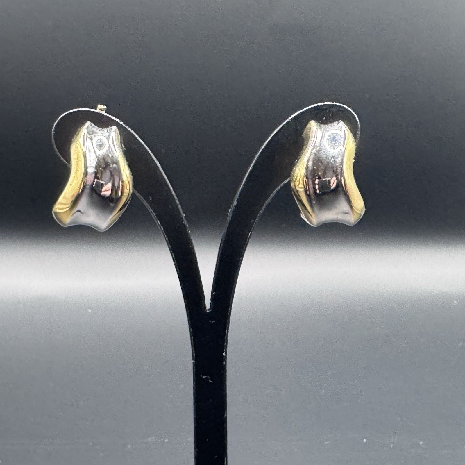 Vintage Signed Fifth Ave Collection Clip-On Earrings