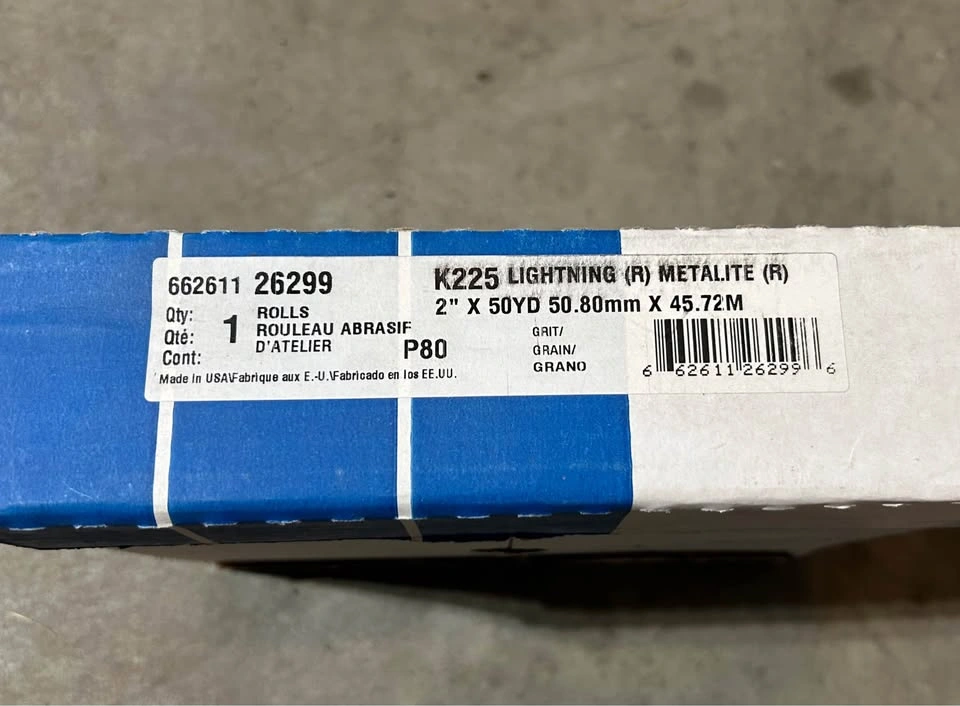 New Rolls of 2" Wide x 50yd Sandpaper - $30 Each - photo 4