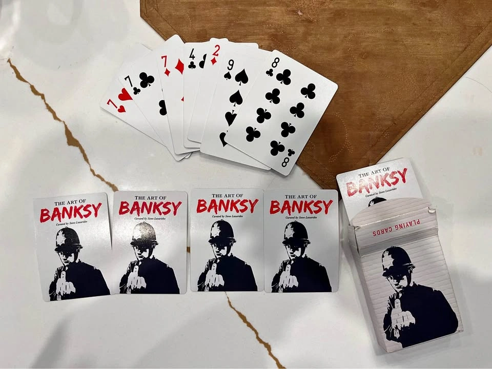 The Art of Banksy Playing Cards