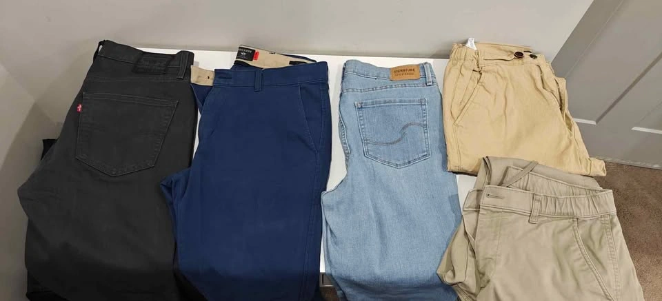 Men's Pants and Jeans SIZE 32 READ DESCRIPTION 9 PAIRS - photo 2