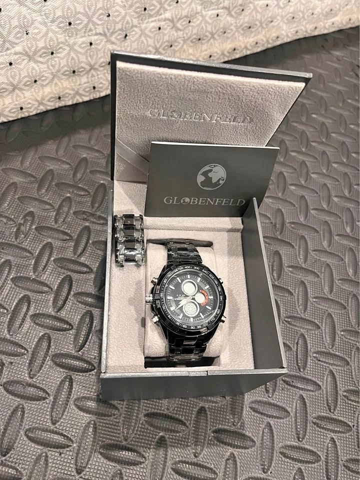 Globenfeld Black Men’s Watch