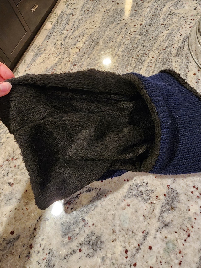 Kids age 7-11 winter hat cap and neckwarmer in one - photo 5