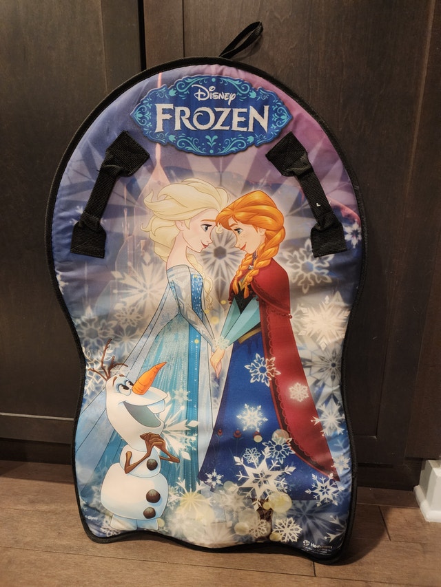 Disney Frozen Kids Lightweight Foam Sled/Toboggan w/ Handles - photo 2