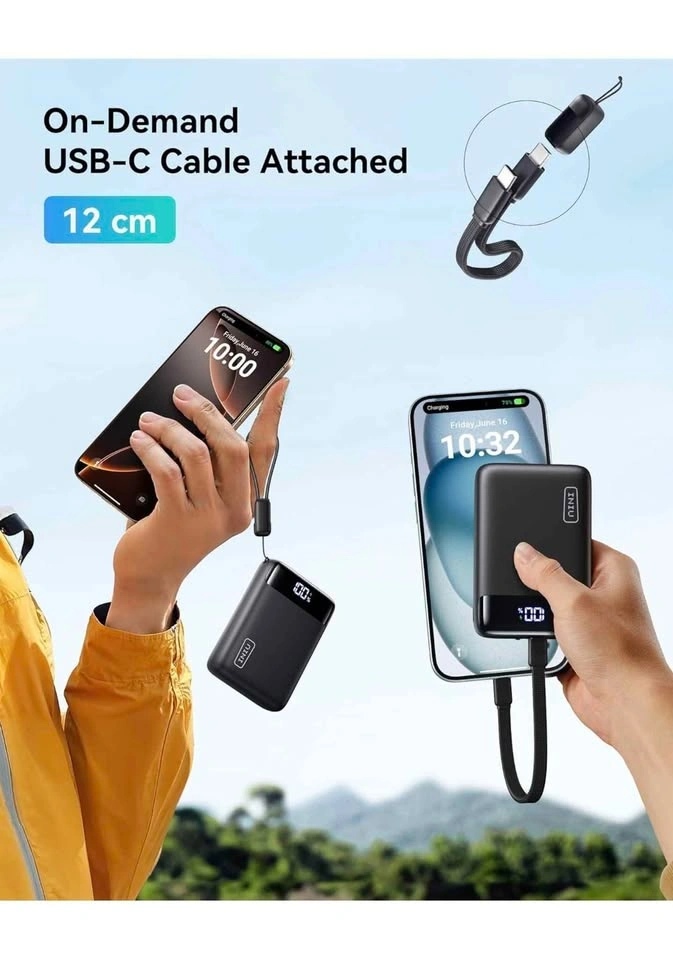 INIU Mini Power Bank USB-C Fast Charge 22.5W - photo 2