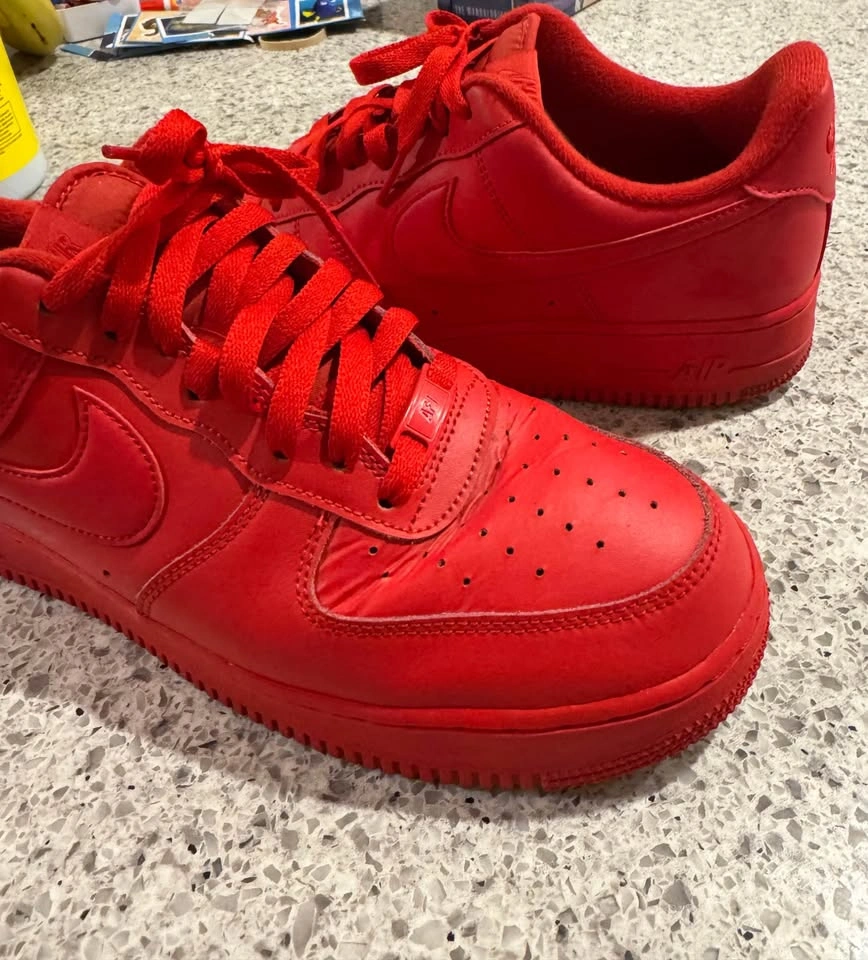 Nike Air Force 1 East vs. West (Red) - photo 2
