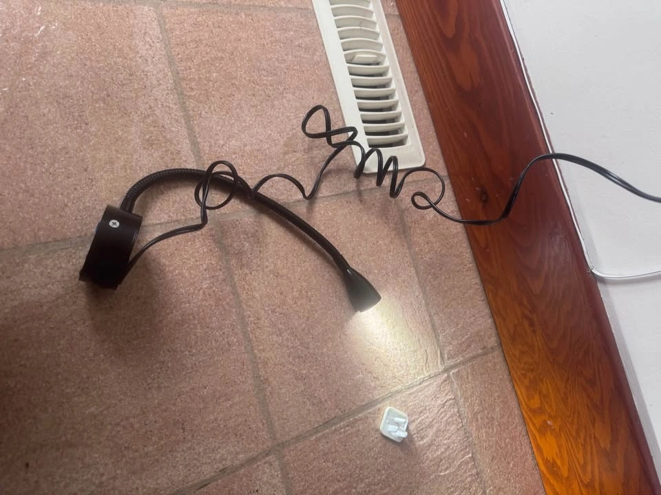 Black Gooseneck Desk Lamp - photo 3