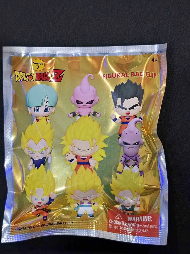 Dragon Ball Z Series 7 Figural Bag Clip (Sealed Blind Bag)
