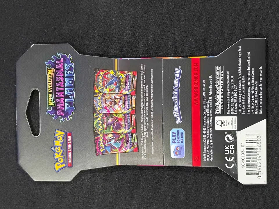 Pokémon TCG: Mega Evolution—Phantasmal Flames Booster Pack - photo 2