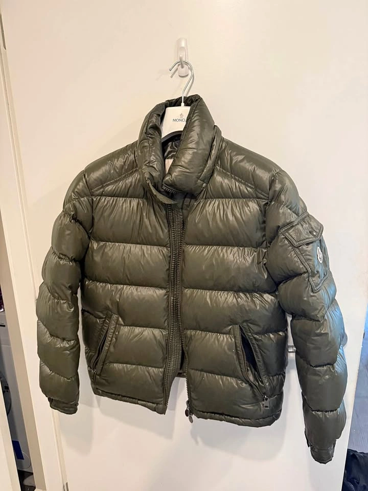 Authentic Moncler Maya Jacket - Rare Olive Green - Size 2