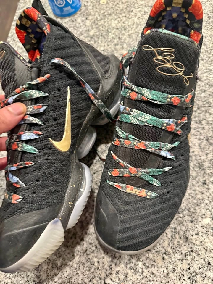 Nike LeBron 16 KC 'Watch The Throne' Basketball Shoes Sz 8.5
