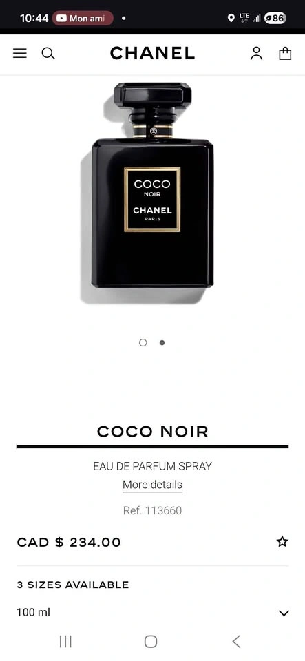 Coco Chanel blue