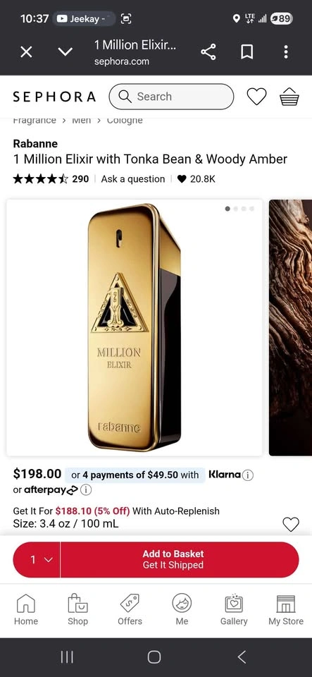 Paco Rabanne 1 Million Elixir - photo 2