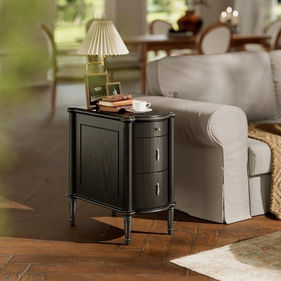NEW Nightstand with Charging Station JU105298 - photo 4