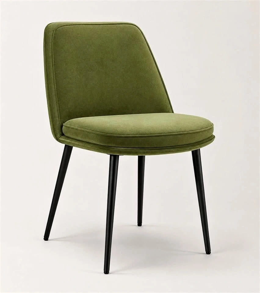 2pcs Minimalist green chair LL122429