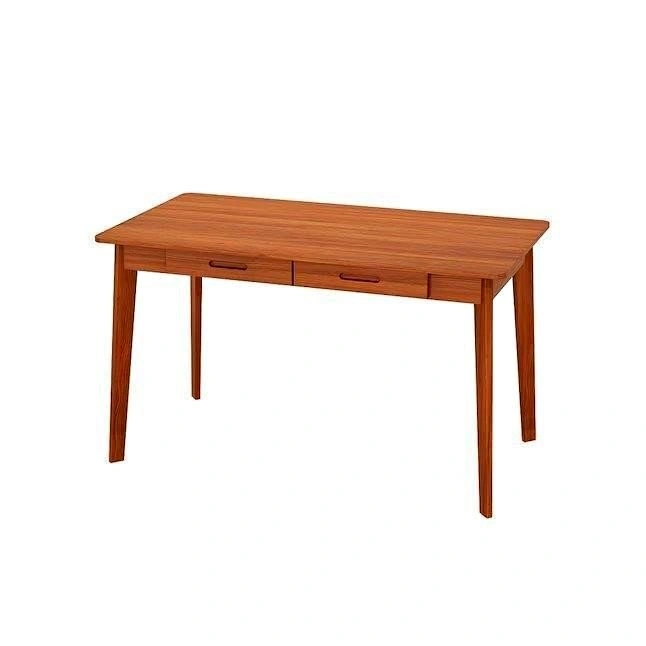 Modern Writing Desk with Drawers Paint Edge Sealing Wire Managem