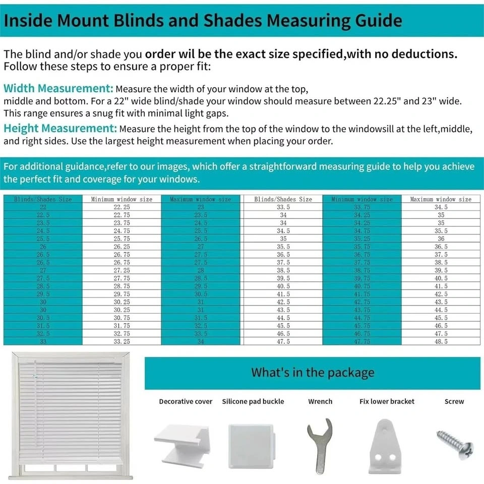 2pcs MYSHADE white blind LG123712 - photo 2