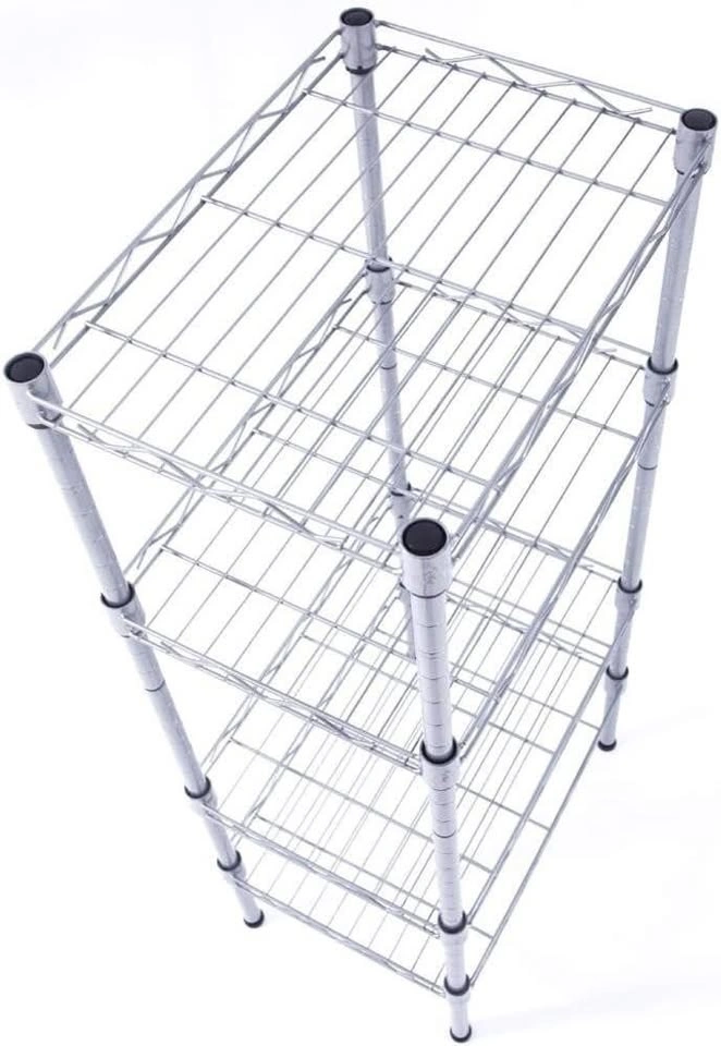 Rectangle Storage Rack 4 tier LD124597 - photo 2